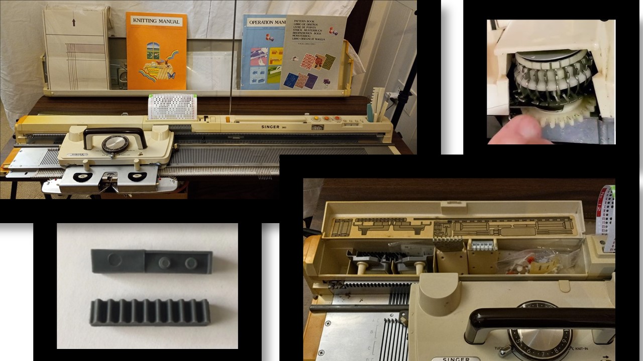 Singer Memo-Matic 360K Knitting machine