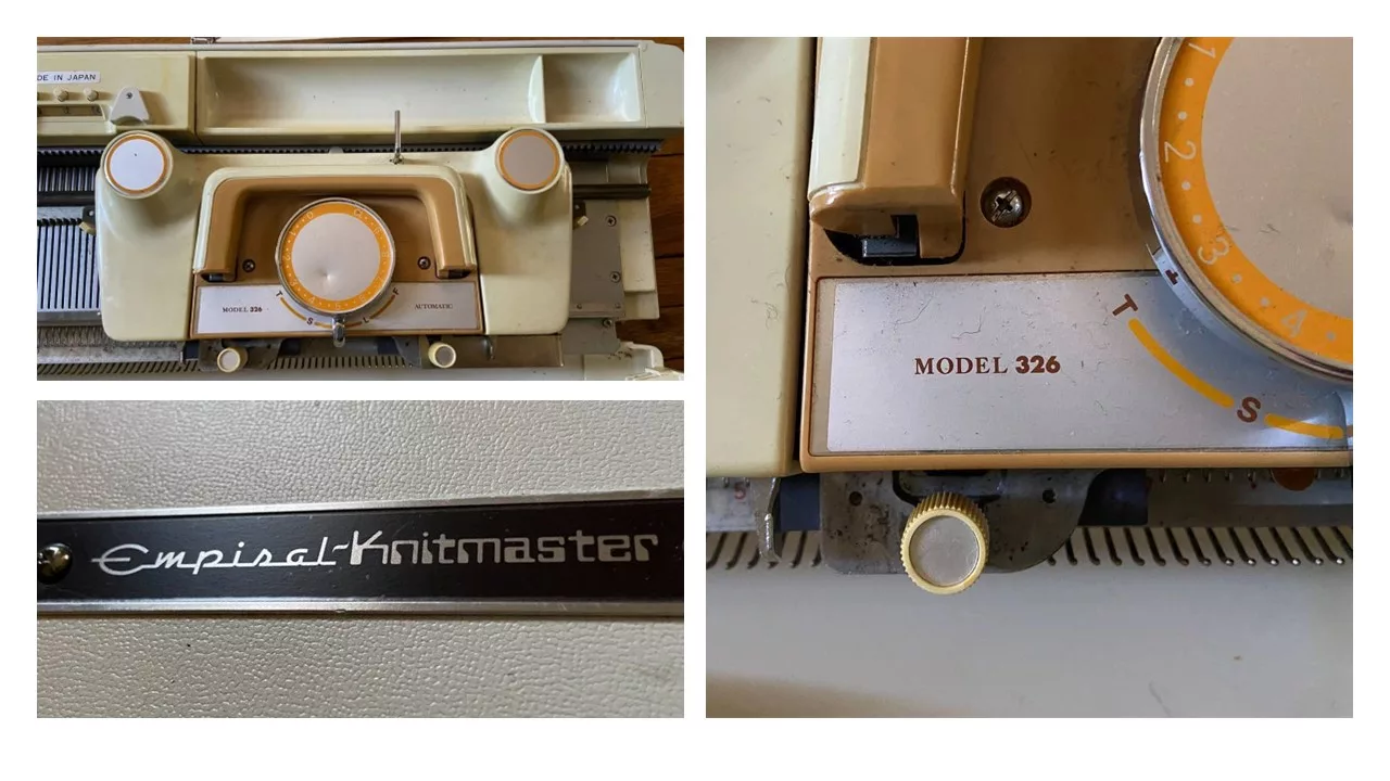 Empisal Knitmaster 326 knitting machine