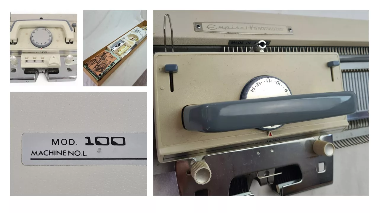Empisal Knitmaster mod. 100 knitting machine