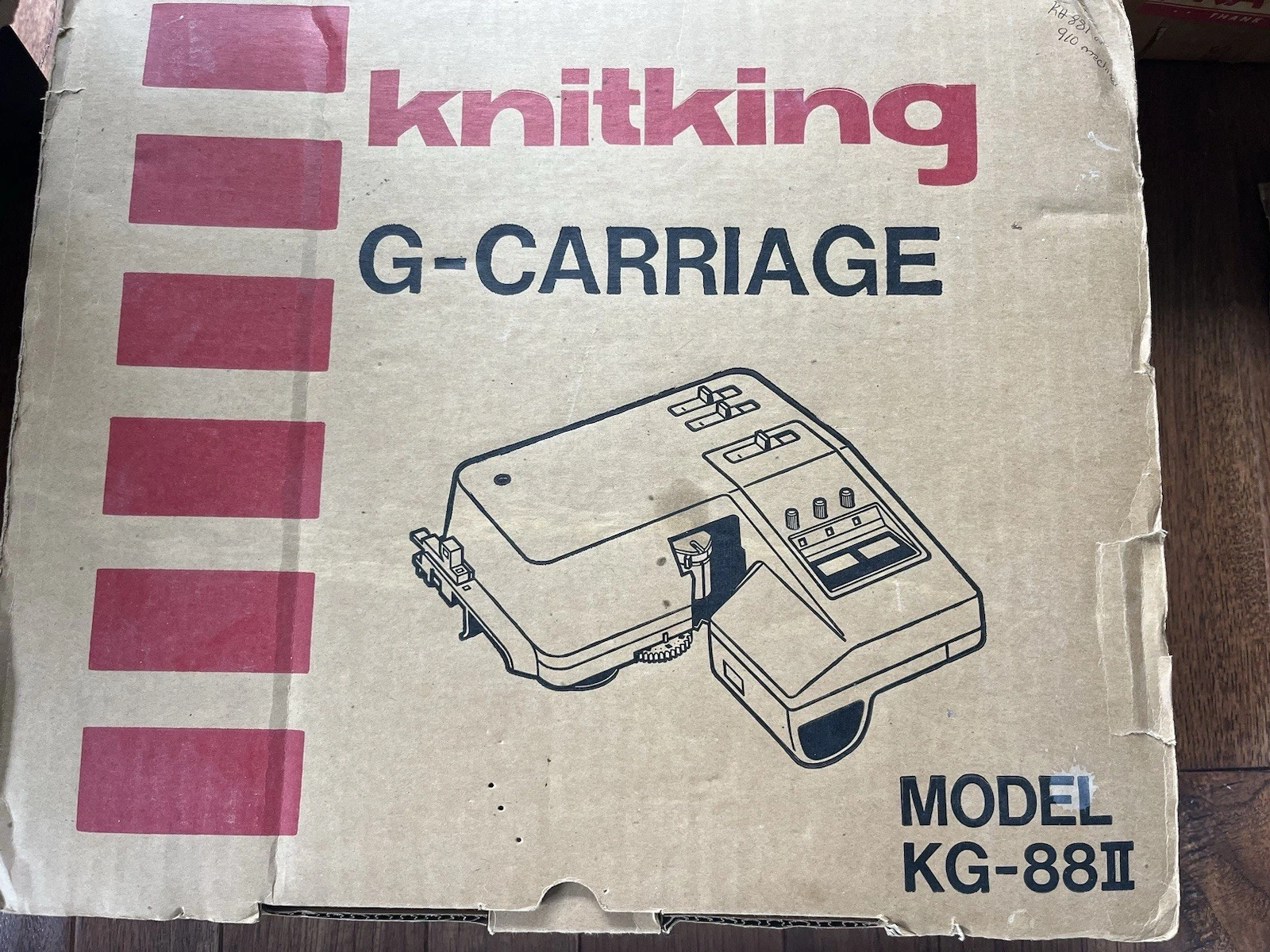 Brother KG88II carter carriage