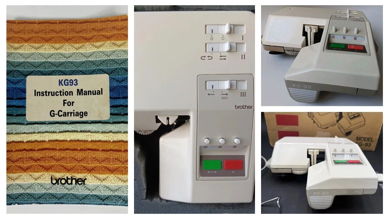 Brother KG-93 garter carriage