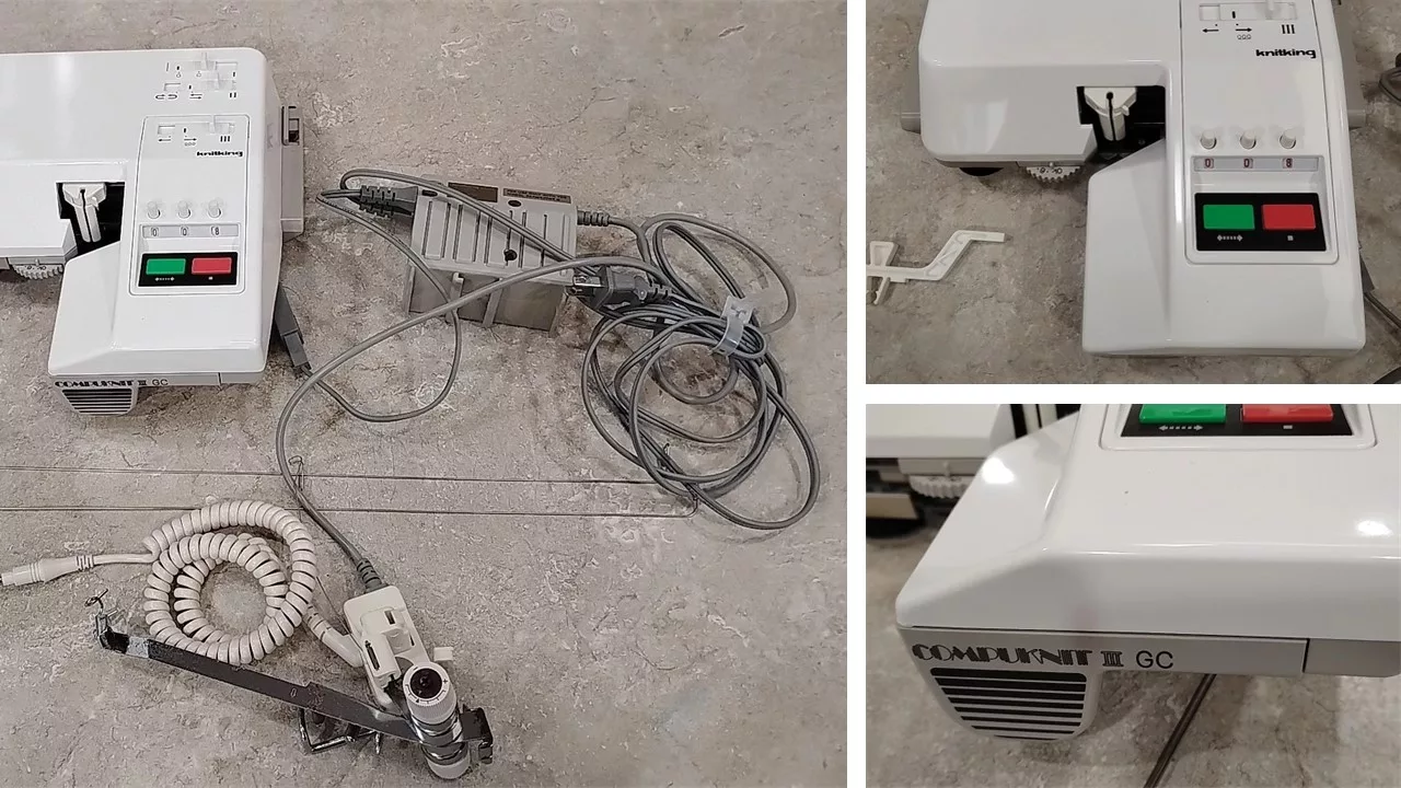 Knitking Compuknit III garter carriage