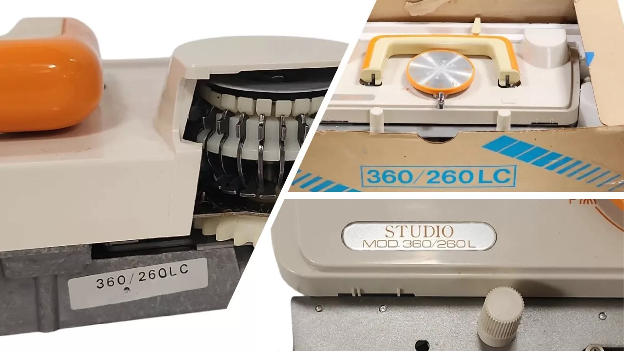 Studio mod. 360/260L lace carriage