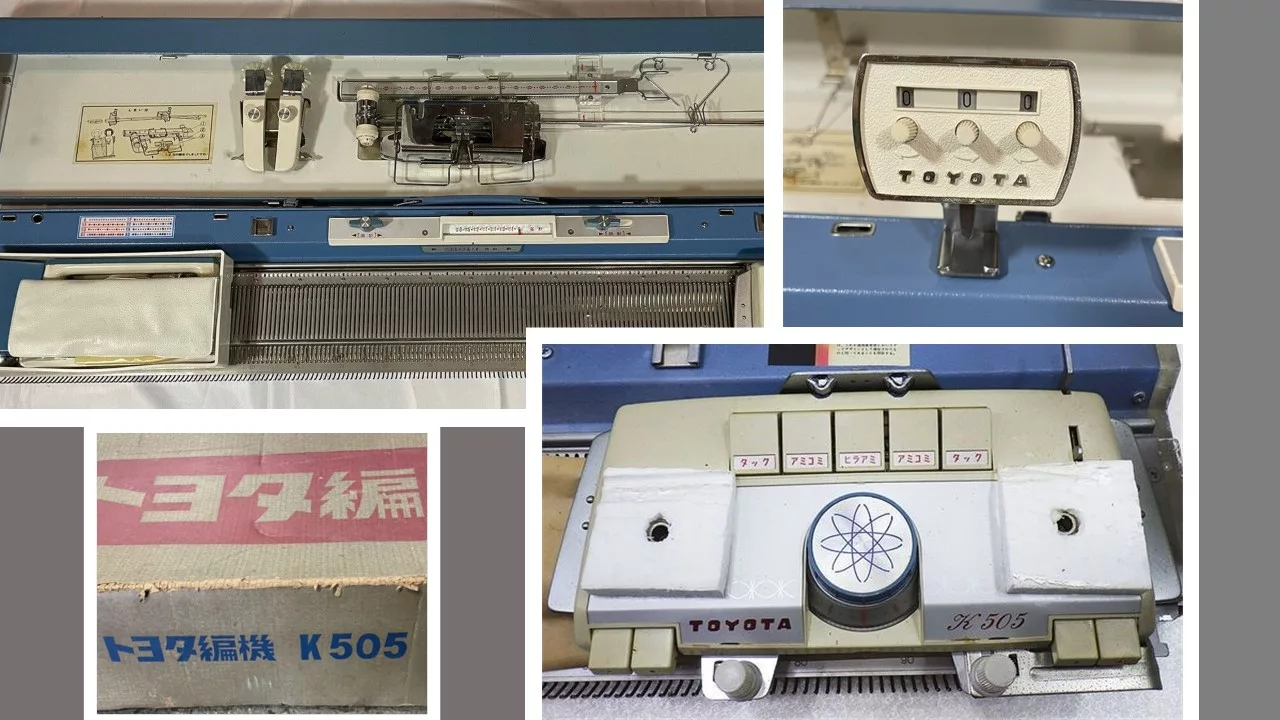 Toyota K 505 knitting machine