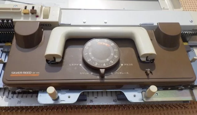 Silver Reed SK155 knitting machine