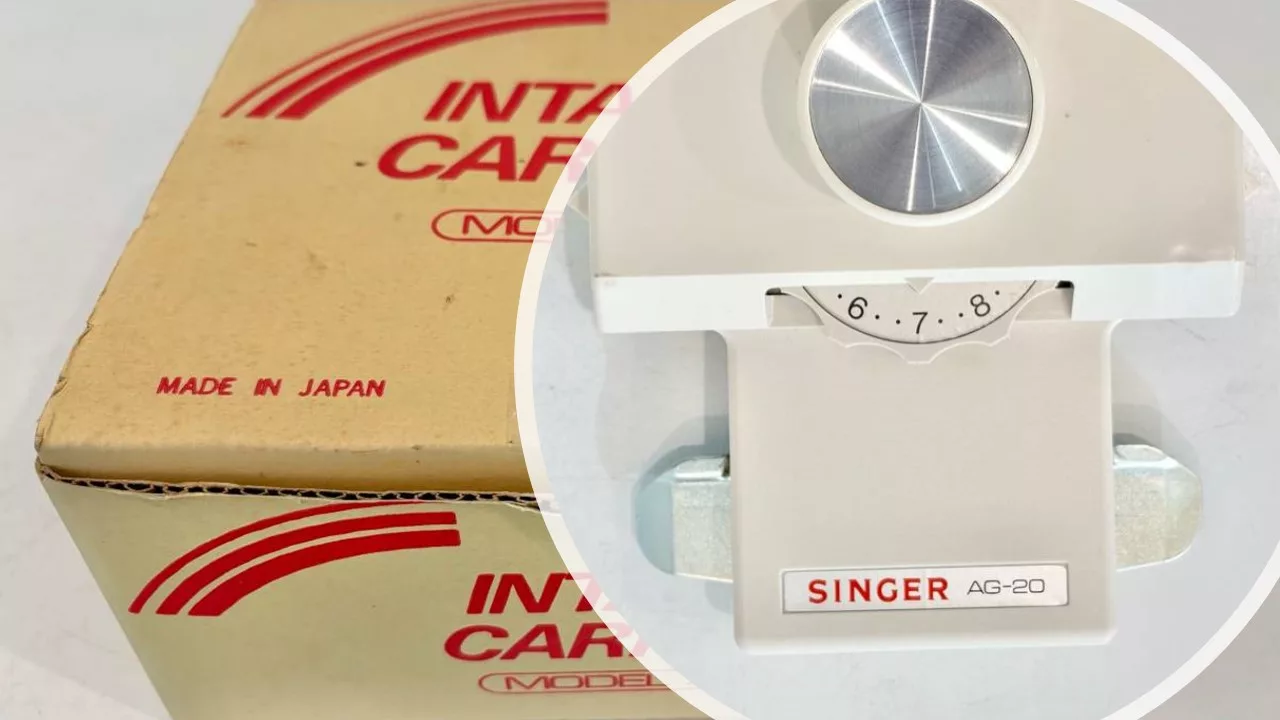Singer AG20 intarsia carriage