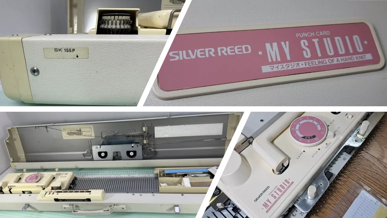 Silver Reed My Studio SK155P knitting machine