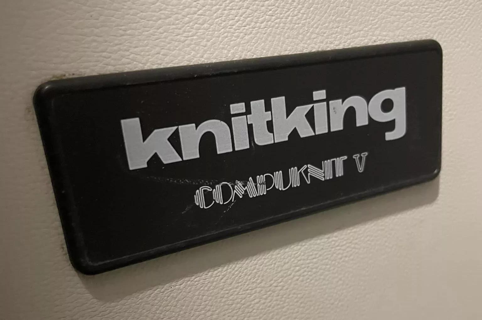 KnitKing V Compuknit knitting machine