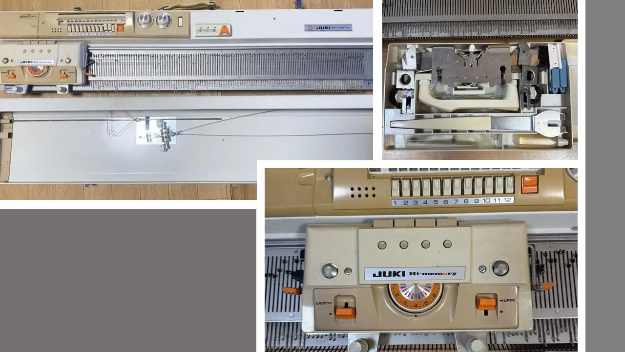 JUKI Hi Memory KE-1500 knitting machine